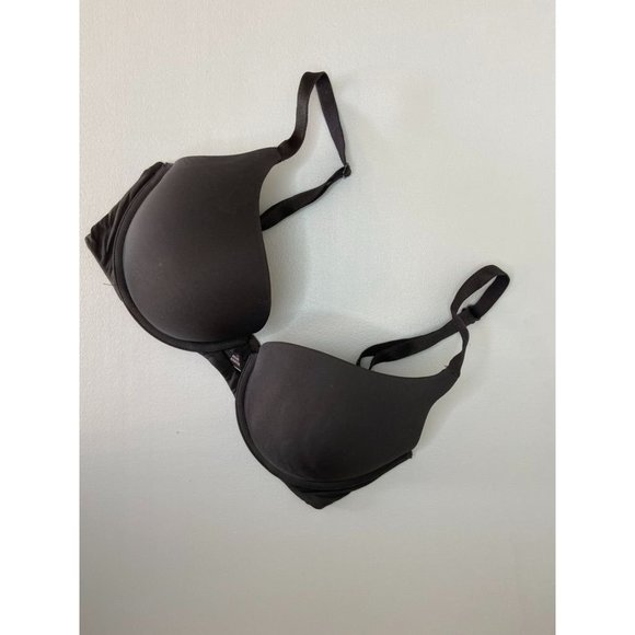 Victoria's Secret black 32DD perfect shape underwire bra comfort lingerie‎ - Picture 1 of 5